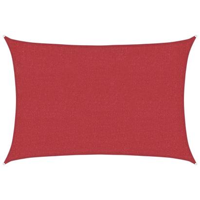 Pânză parasolar, roșu, 3x5 m, HDPE, 160 g/m² GartenMobel Dekor
