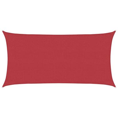 Pânză parasolar, roșu, 3x6 m, HDPE, 160 g/m² GartenMobel Dekor
