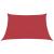 Pânză parasolar, roșu, 3/4x2 m, HDPE, 160 g/m² GartenMobel Dekor