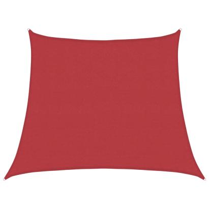 Pânză parasolar, roșu, 3/4x3 m, HDPE, 160 g/m² GartenMobel Dekor
