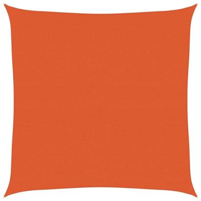 Pânză parasolar, portocaliu pătrat, 4,5 x 4,5 m, HDPE, 160 g/m² GartenMobel Dekor