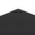 Acoperiș de pavilion, 2 niveluri, negru, 3x3 m, 310 g/m² GartenMobel Dekor