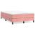 Cadru de pat cu arcuri, roz, 120x200 cm, catifea GartenMobel Dekor