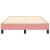 Cadru de pat cu arcuri, roz, 120x200 cm, catifea GartenMobel Dekor