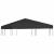 Acoperiș de pavilion, negru, 3 x 3 m, 270 g/m² GartenMobel Dekor