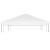 Acoperiș de pavilion, alb, 3 x 3 m, 270 g/m² GartenMobel Dekor