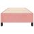 Cadru de pat cu arcuri, roz, 90x200 cm, catifea GartenMobel Dekor