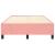 Cadru de pat cu arcuri, roz, 120x200 cm, catifea GartenMobel Dekor