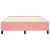 Cadru de pat cu arcuri, roz, 140x200 cm, catifea GartenMobel Dekor
