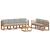 Set de canapele de exterior 8 pcs Gri natural și deschis GartenMobel Dekor