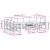 Set de canapele de exterior 10 pcs Gri natural și deschis GartenMobel Dekor
