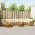 Seturi de canapele 11 pcs Natural și Crem Lemn Solid de Acacia GartenMobel Dekor