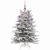 Brad de Crăciun artificial cu ramuri articulare Alb 120 cm GartenMobel Dekor