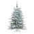 Brad de Crăciun artificial cu ramuri articulare Alb 120 cm GartenMobel Dekor