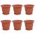 Ghivece pentru plante 6 pcs Roșu cărămidă Ø 26 x 21.5 cm GartenMobel Dekor