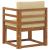 Set de canapele de exterior Lemn de acacia solid și poliester GartenMobel Dekor