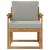 Set de canapele de exterior Lemn de acacia solid și poliester GartenMobel Dekor