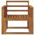 Set de canapele de exterior Lemn Solid de Acacia natural GartenMobel Dekor