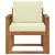 Set de canapele de exterior Lemn de acacia solid și poliester GartenMobel Dekor