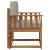 Set de canapele de exterior Lemn de acacia solid și poliester GartenMobel Dekor