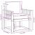 Set de canapele de exterior Lemn de acacia solid și poliester GartenMobel Dekor
