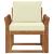 Set de canapele de exterior Lemn de acacia solid și poliester GartenMobel Dekor