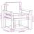 Set de canapele de exterior Lemn de acacia solid și poliester GartenMobel Dekor