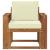 Set de canapele de exterior Lemn de acacia solid și poliester GartenMobel Dekor