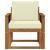 Set de canapele de exterior Lemn de acacia solid și poliester GartenMobel Dekor