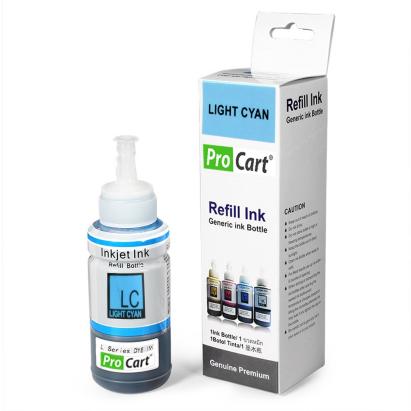 Cerneală refill foto DYE Light Cyan 100 ml pentru imprimante Epson EcoTank seria L
