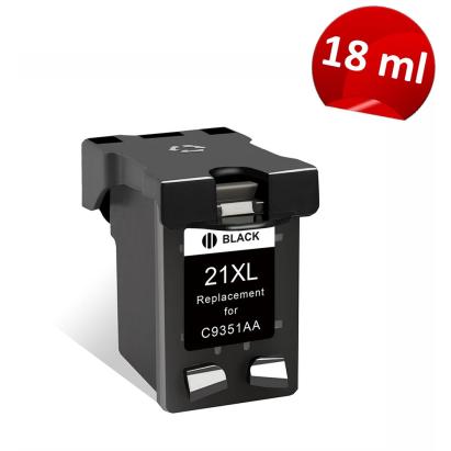 Cartuș compatibil HP 21XL (C9351AE/CH565A) negru, 18 ml, Procart
