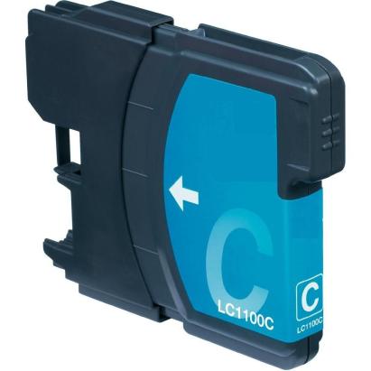 Cartus compatibil Brother LC1100/LC980/LC61 Cyan 20 ml pentru imprimante Brother