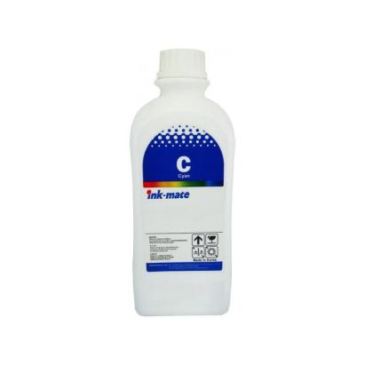 Cerneală refill dye cyan GI-490C, 1000 ml, compatibilă Canon Pixma G (InkMate)