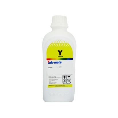 Cerneală refill dye compatibilă GI-490Y galben 1000 ml pentru imprimante Canon Pixma G