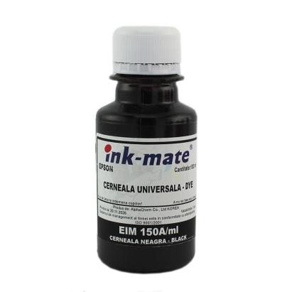 Cerneală refill neagră InkMate 100 ml pentru Epson XP-600/605/700/800