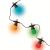 Ghirlandă LED multicoloră pentru exterior/interior, 30 globuri, 14,5 m, IP44, Home