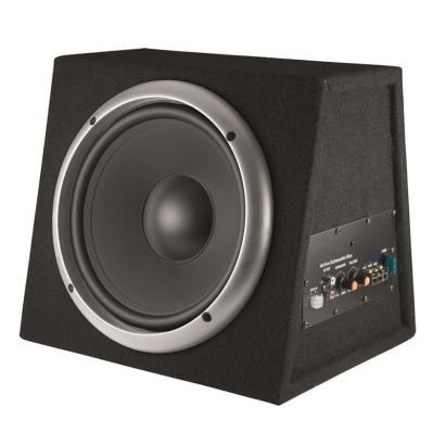 Subwoofer auto activ Sal 200W, 250 mm, incintă închisă, amplificator integrat