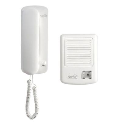 Set interfon cu fir Home pentru poartă, codificare digitală, rază 500 m