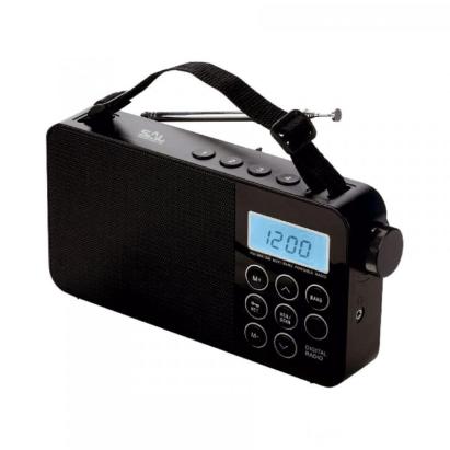 Radio digital portabil AM/FM/SW Sal cu ceas LCD, alarma si sleep timer