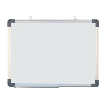 Tablă magnetică albă 90x120 cm, ramă aluminiu, pentru perete
