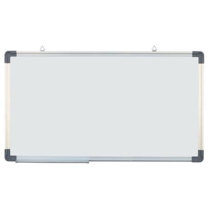 Tablă magnetică whiteboard 90x150 cm cu ramă din aluminiu și tăviță