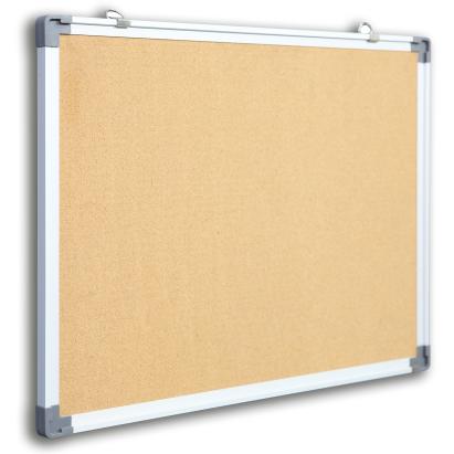 Panou din pluta 45x60 cm pentru afisaj, cu rama din aluminiu, Procart