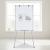 Flipchart magnetic 70x100 cm cu trepied, înălțime reglabilă 100–170 cm și tăviță