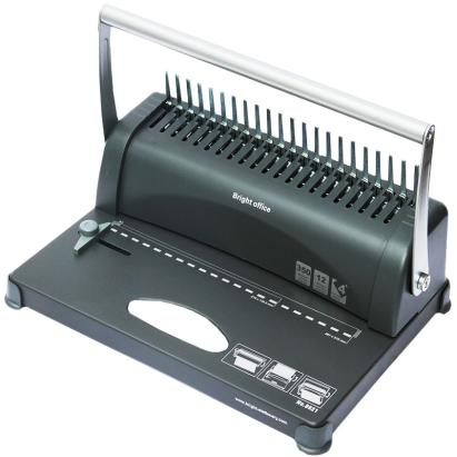 Aparat profesional de îndosariat A4 Bright Office, 450 coli, perforare 12 coli