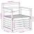 Set de canapele de exterior natural 71 x 63 x 73 cm GartenMobel Dekor