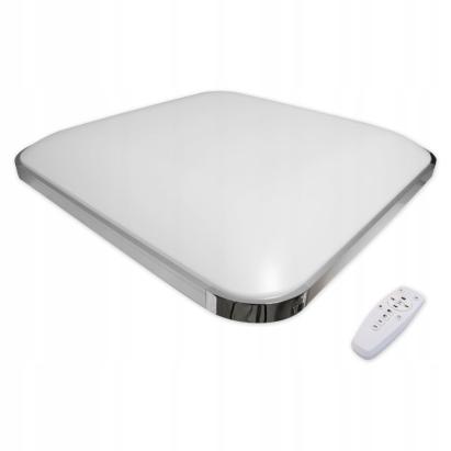 Aplica LED 36W cu telecomandă, lumină reglabilă 3000–6500K, 45x45 cm
