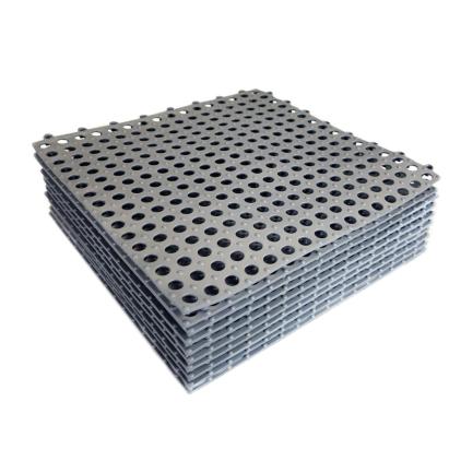 Set covorașe antiderapante baie tip puzzle din PVC, 30x30 cm, 10 bucăți