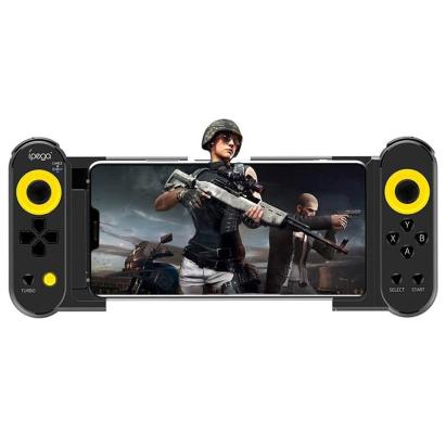Gamepad Bluetooth iPega cu Turbo si suport telescopic 5.5–10 inch