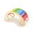Balansoar rocker din lemn multicolor, placă de echilibru multifuncțională