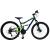 Bicicleta Full suspension DHS Flash - 26 Inch, Albastru-Verde Ultimate FactoryBikes